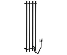 Sapho Papinado Elektrický Sušák Ručníků 263x1200mm, 85w, černá Mat