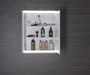Sapho Batu Galerka 60x71x15cm, 2x Led Osvětlení, Bílá Lesk