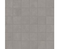 Impronta Concrete Smoke Mosaico 30x30 Matt.
