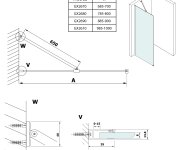 Gelco Vario Deska Hpl Kara 700x2000mm