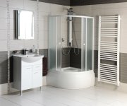 Aqualine Zrcadlo S Led Osvětlením 50x70cm, Kolébkový Vypínač