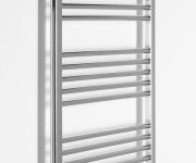 Aqualine Alya Otopné Těleso Rovné 600x1188mm, Středové Připojení, Chrom