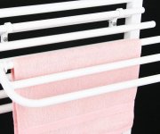 Aqualine Sušák 4 Ručníků Na Otopná Tělesa, Univerzální Upínání, Délka 60cm, Bílá