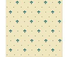Petracers Grand Elegance Giglio verde su crema 20x20