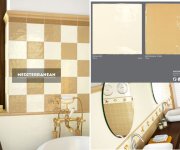 Retro obklad APE Mediterranean Straw 7,5x30 - žlutá (skladem)