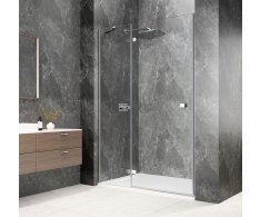 Polysan Globe Chrome Sprchové Dveře Do Niky 1200mm, čiré Sklo, Levé