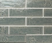 Obklad jako cihla Ape Pukka Steel Blue 6,4x26  - modrá
