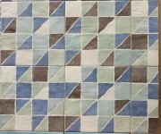 Retro dlažba Bestile Pamesa Decoro Maronti 22,5x22,5 (skladem)