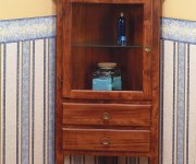 Sapho Retro Skříňka Rohová 60x120x47cm, Buk, Levá