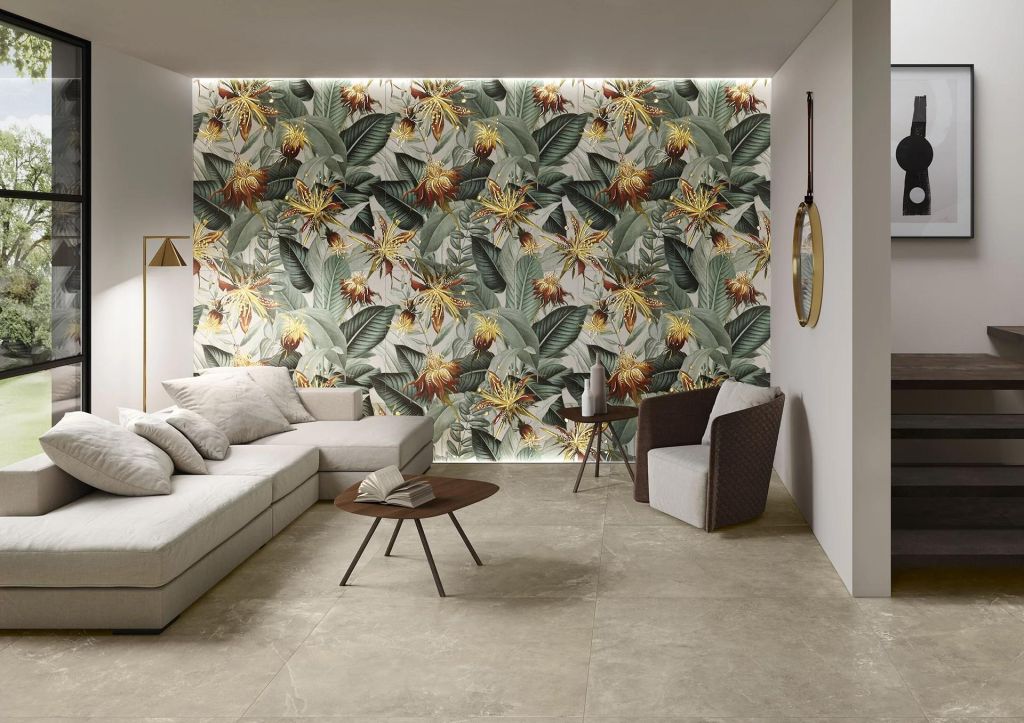 Realizace Krásné květinové dekory v obýtáku, to je Love&Decors Ibis (Elios)