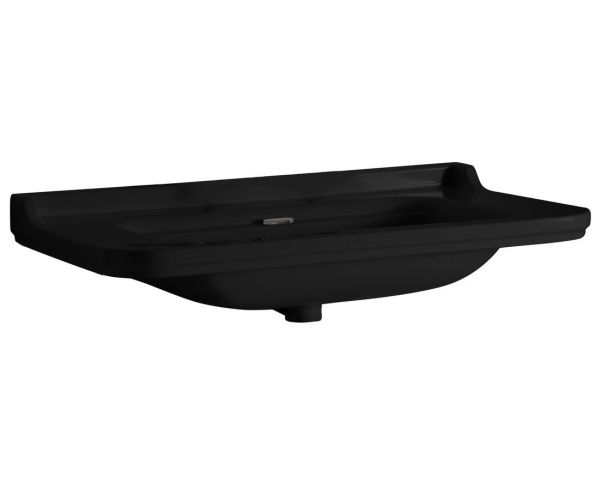 Kerasan Waldorf Keramické Umyvadlo 100x55cm, černá Mat