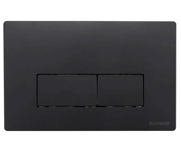 Schwab Pluto Ovládací Tlačítko, 247x160 Mm, černá Mat