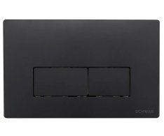 Schwab Pluto Ovládací Tlačítko, 247x160 Mm, černá Mat