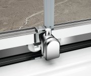 Polysan Easy Půlkruhová Sprchová Zástěna 1000x1000mm