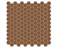 Appiani Eden Mogano 30x30 Hexagon Matt.