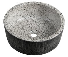 Sapho Priori Keramické Umyvadlo Na Desku, ø 41cm, Granit