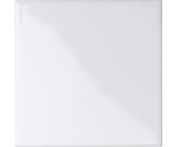 Dlažba CE.SI I Colori Talco 10x10 Luc. - bílá