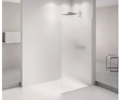 Polysan Architex Chrom Sprchová Zástěna 862mm, Matné Sklo