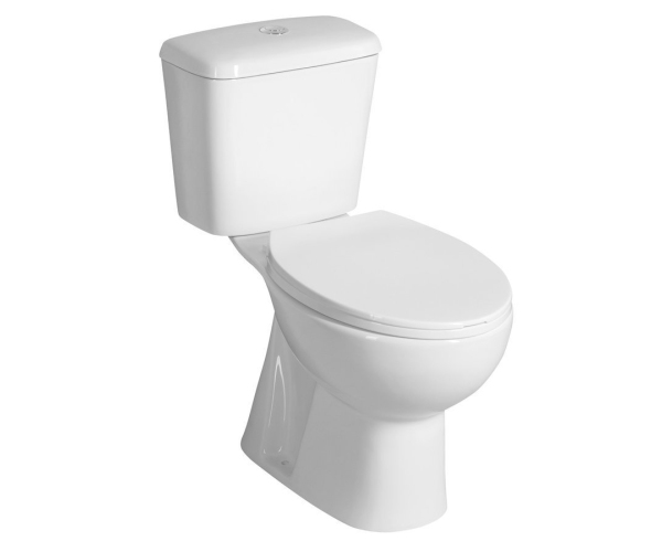 Aqualine Manuel Wc Kombi, Dvojtlačítko 3/6l, Spodní Odpad, Bílá