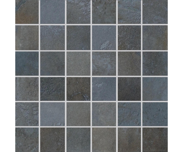 Mozaika jako beton EdimaxAstor Home Mosaico Bluelagoon 30X30 Matt. Rett. - antracitová
