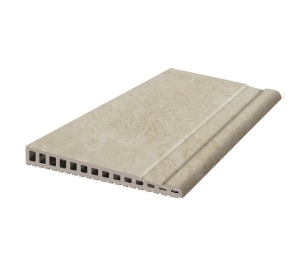 Sokl jako beton APE Oxford Borde Desbordante Oxford Ashen 28x66,5 Rett. - šedá