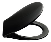 Gsi Classic Wc Sedátko, Soft Close, Quick Release, černá/chrom