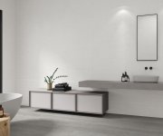 Dekor jako kámen Azuvi Serena White 25x75 Luc. - bílá