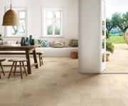Protiskluzná dlažba jako beton Cerdomus Effetto P. di Ostuni Sabbia Grip 40x40 - béžová