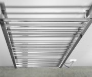 Sapho Eskinado Elektrický Sušák Ručníků, Hranatý, 600x1500 Mm, 130 W, Nerez Lesk