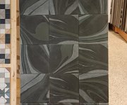 Retro dlažba Deceram PAM Canvas Green 22,5x22,5 MIX (skladem)