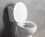 Aqualine Manuel Wc Kombi, Dvojtlačítko 3/6l, Spodní Odpad, Bílá