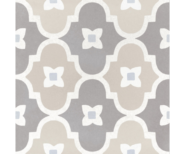 Vzorovaná dlažba Equipe Caprice Deco Bowtie Pastel 20x20