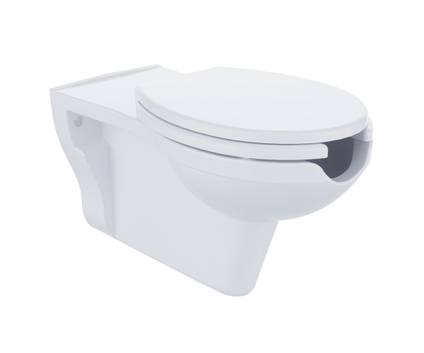 WC Safe Rim set, včetně sedátka SoftClose - WC Safe Rim set, závěsný, bílá