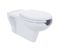 WC Safe Rim set, včetně sedátka SoftClose - WC Safe Rim set, závěsný, bílá