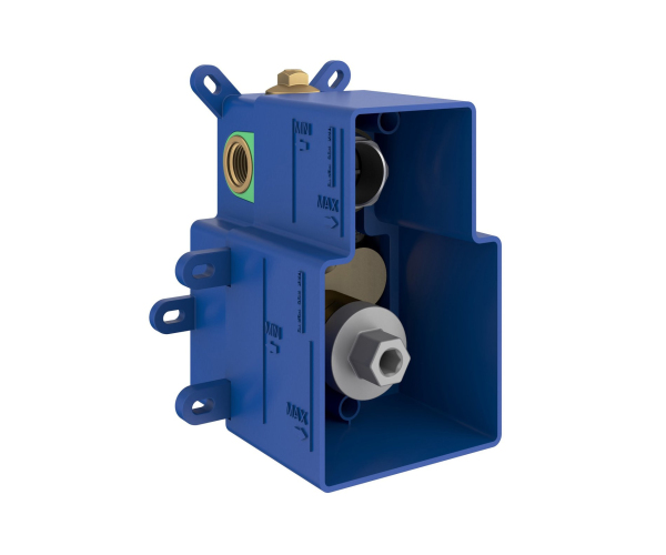 R-box Vertical O2/O3, základní těleso pro 2- a 3-cestné podomítkové baterie - RB 07F