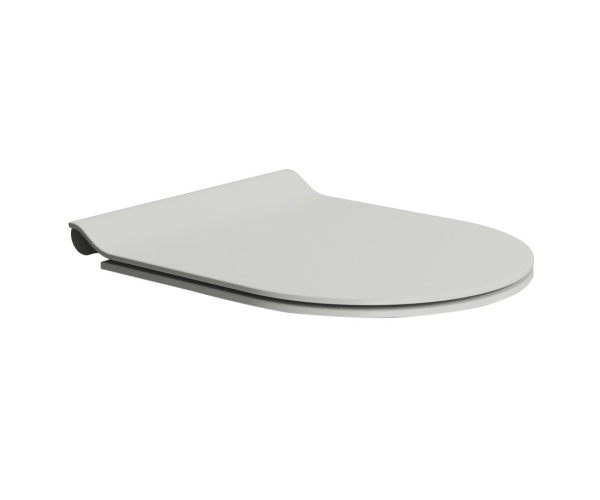 Gsi Wc Sedátko, Slim, Soft Close, Quick Release, Cenere Mat/chrom