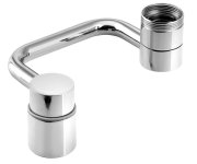 Aqualine Perlátor S Kloubem, Vnější Závit M24x1, Vnitřní Závit M22x1, Chrom