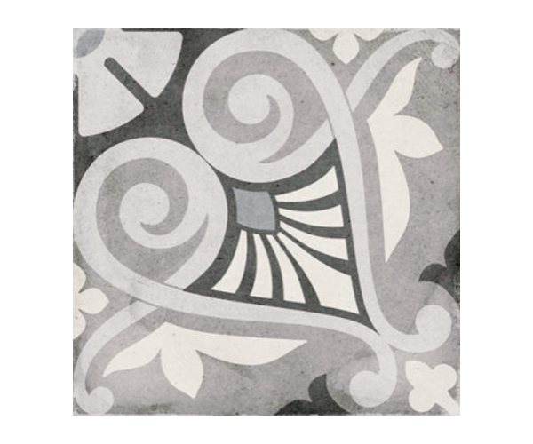 Vzorovaná dlažba Equipe Art Nouveau Opera Grey 20x20