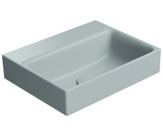 Gsi Nubes Keramické Umyvadlo 40x32cm, Bez Otvoru, Ghiaccio Mat