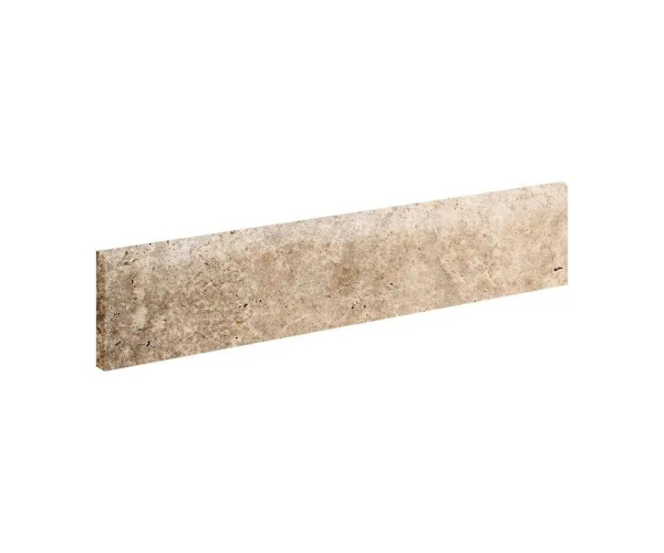 Obklad jako kámen Cir In Falda Pietra Di Rapolano Battiscopa 6,5x40 Matt. - béžová