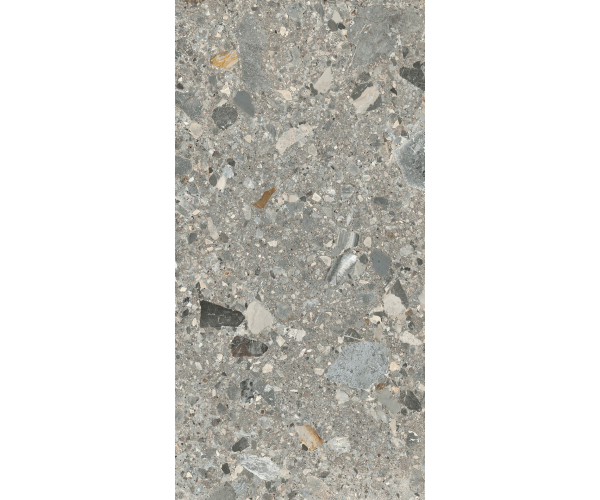 Dlažba jako kámen Mirage NORR Farge RR05 60x120 Nat. Rett. (tl.6mm) - šedá