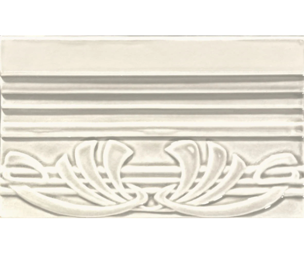 Retro obklad Grazia Epoque Terminale Deco Beige Ivory 12x20 - béžová