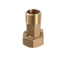 šroubení K Vodoměru - Mosaz - 3/4" X 1" - Pár