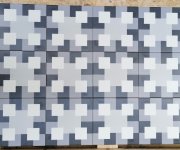 Vzorovaná dlažba APE Eternia Europa Negro 20X20 (1. jakost) (skladem)