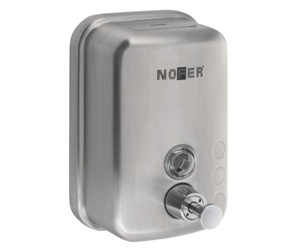Nofer Dávkovač Mýdla 600ml, Nerez Mat