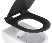 WC sedátko Vita Slim - WC sedátko Vita slim, černá X01862