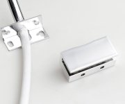 Aqualine Andrea Led Svítidlo, 5 W, 284x32x134 Mm, Ip44, Chrom
