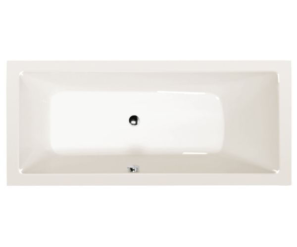 Polysan Mimoa Obdélníková Vana 170x80x39cm, Ivory