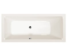 Polysan Mimoa Obdélníková Vana 170x80x39cm, Ivory