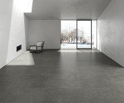 Dlažba jako beton Azuvi Code Black 120x120 Mat. Rett. - antracitová
